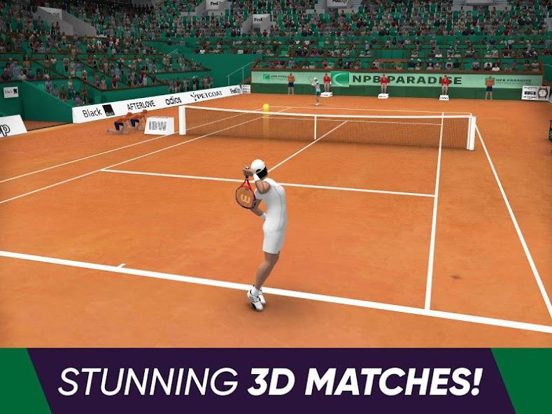 Tennis World Open 2023 - Sport Mod Ekran Görüntüsü 2