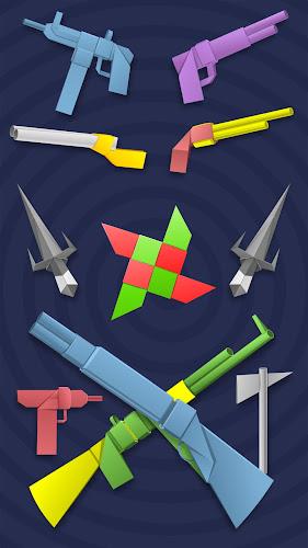 Origami Weapons: Swords & Guns Schermafbeelding 0