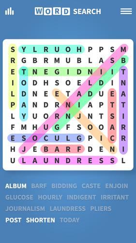 Word Search Schermafbeelding 1