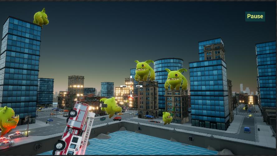 Monsters City Tridin 螢幕截圖 3