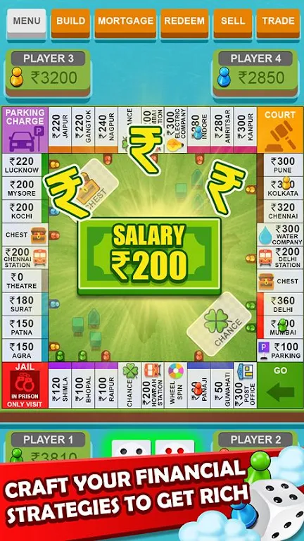 Vyapari Game : Business Dice Board Game Capture d'écran 3
