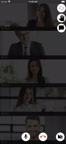 3CX Video Conference ဖန်သားပြင်ဓာတ်ပုံ 2
