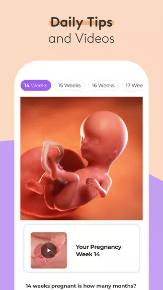 Pregnancy Tracker & Baby App স্ক্রিনশট 1