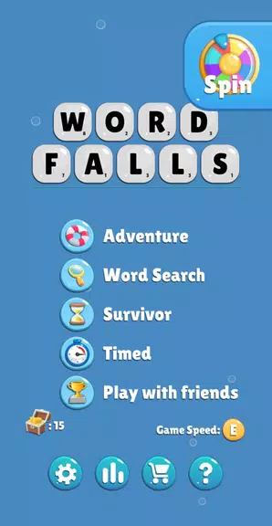 Word Falls ဖန်သားပြင်ဓာတ်ပုံ 0