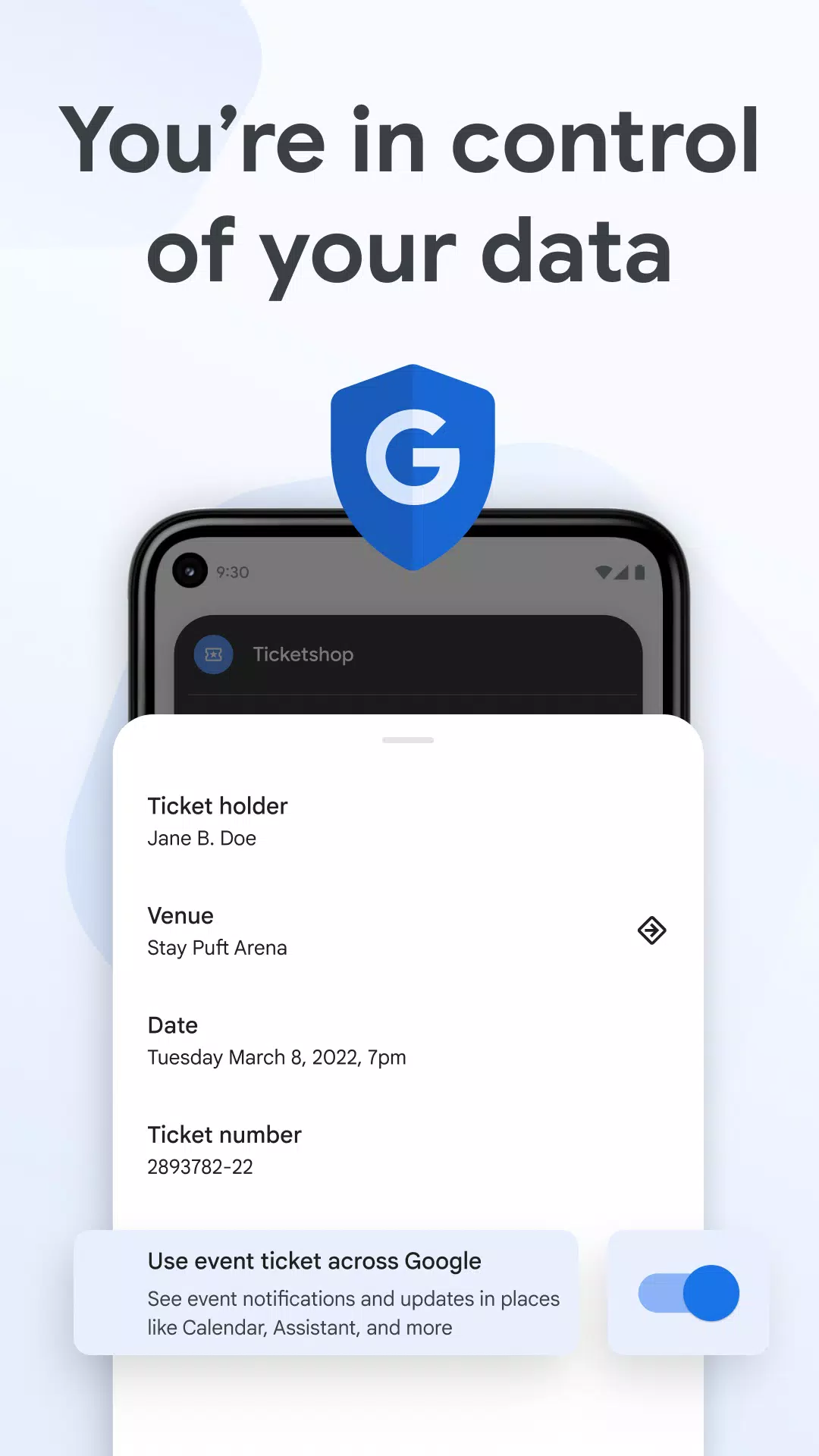 Google Wallet ဖန်သားပြင်ဓာတ်ပုံ 3