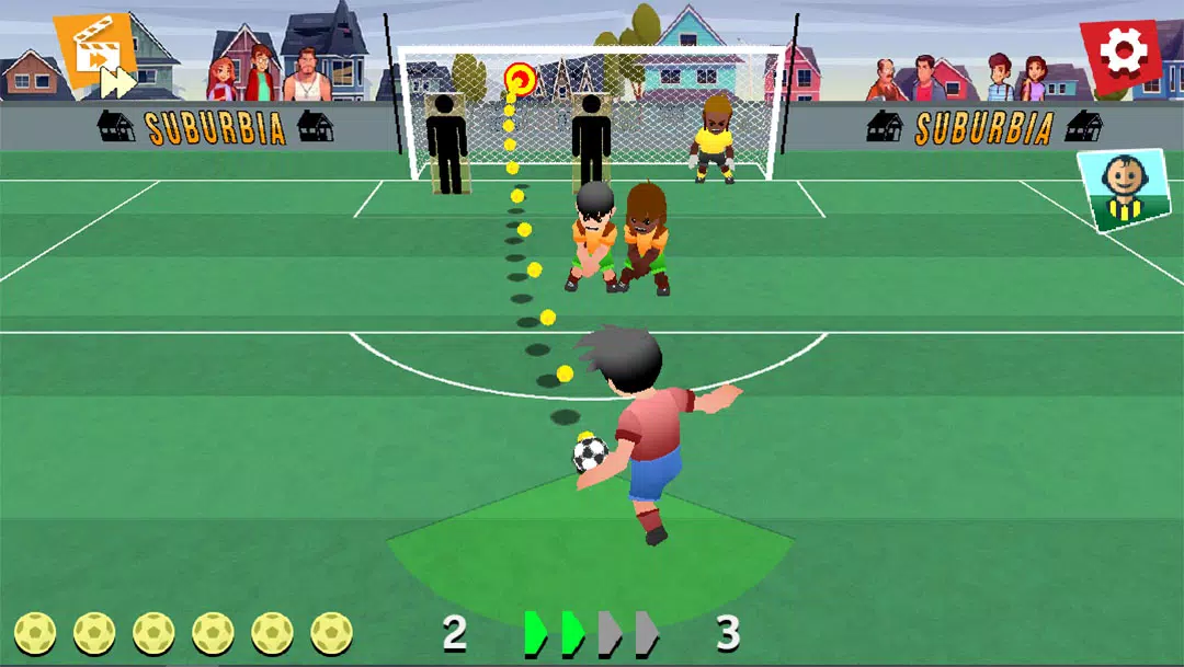 Schermata FreeKick Screamers - Football 0