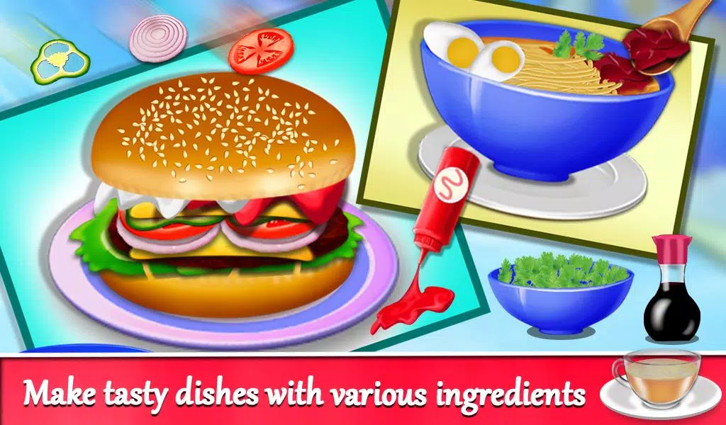 Cooking in Kitchen Food Games Captura de pantalla 0