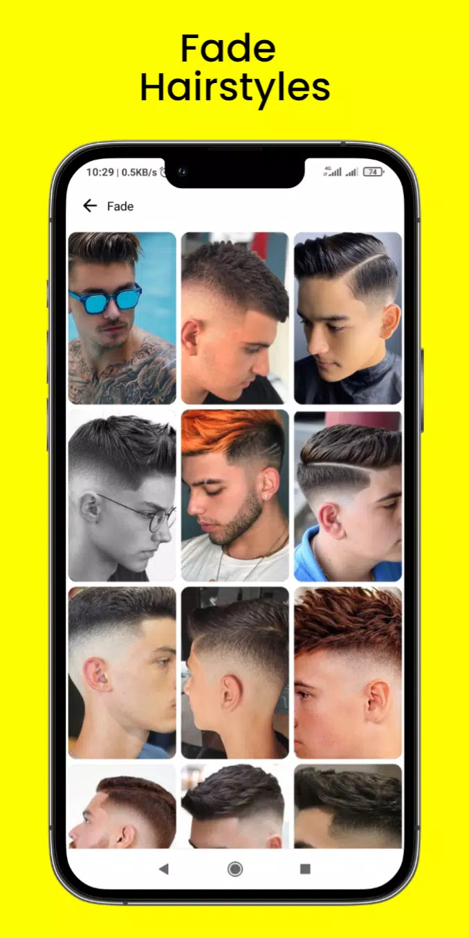 Mens Latest Hairstyles 2023 螢幕截圖 0