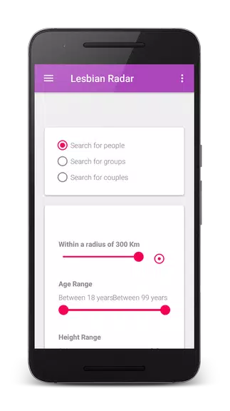 Lesbian Radar - Free dating for girls and women स्क्रीनशॉट 2