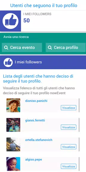 nowEvent - L’app a misura di evento Captura de tela 2