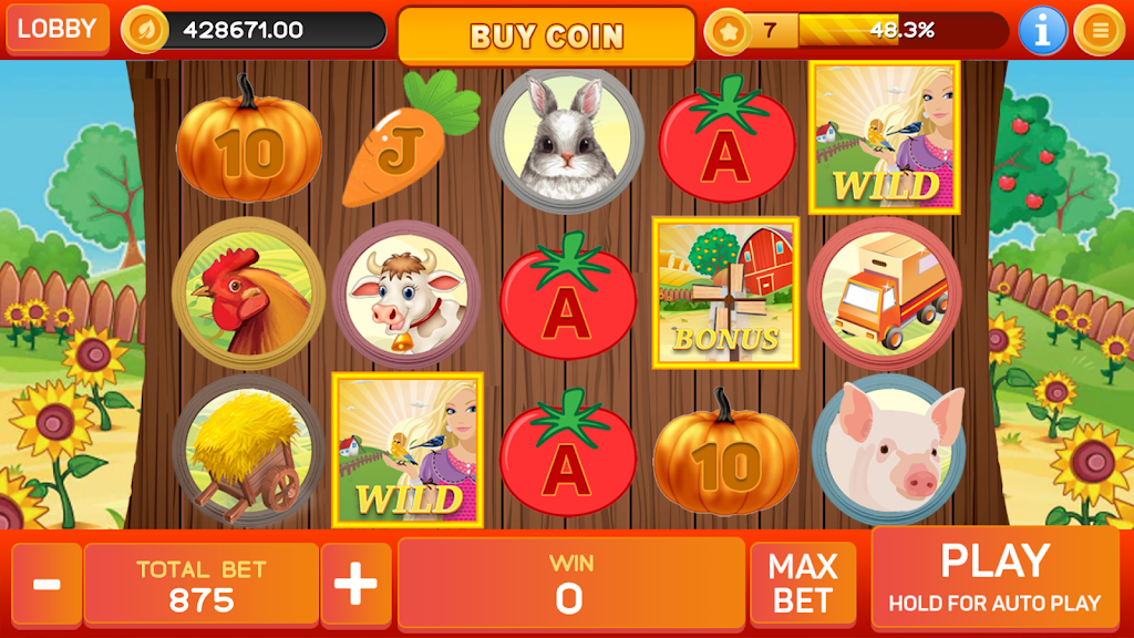 Texas Casino Slot Machine Screenshot 1