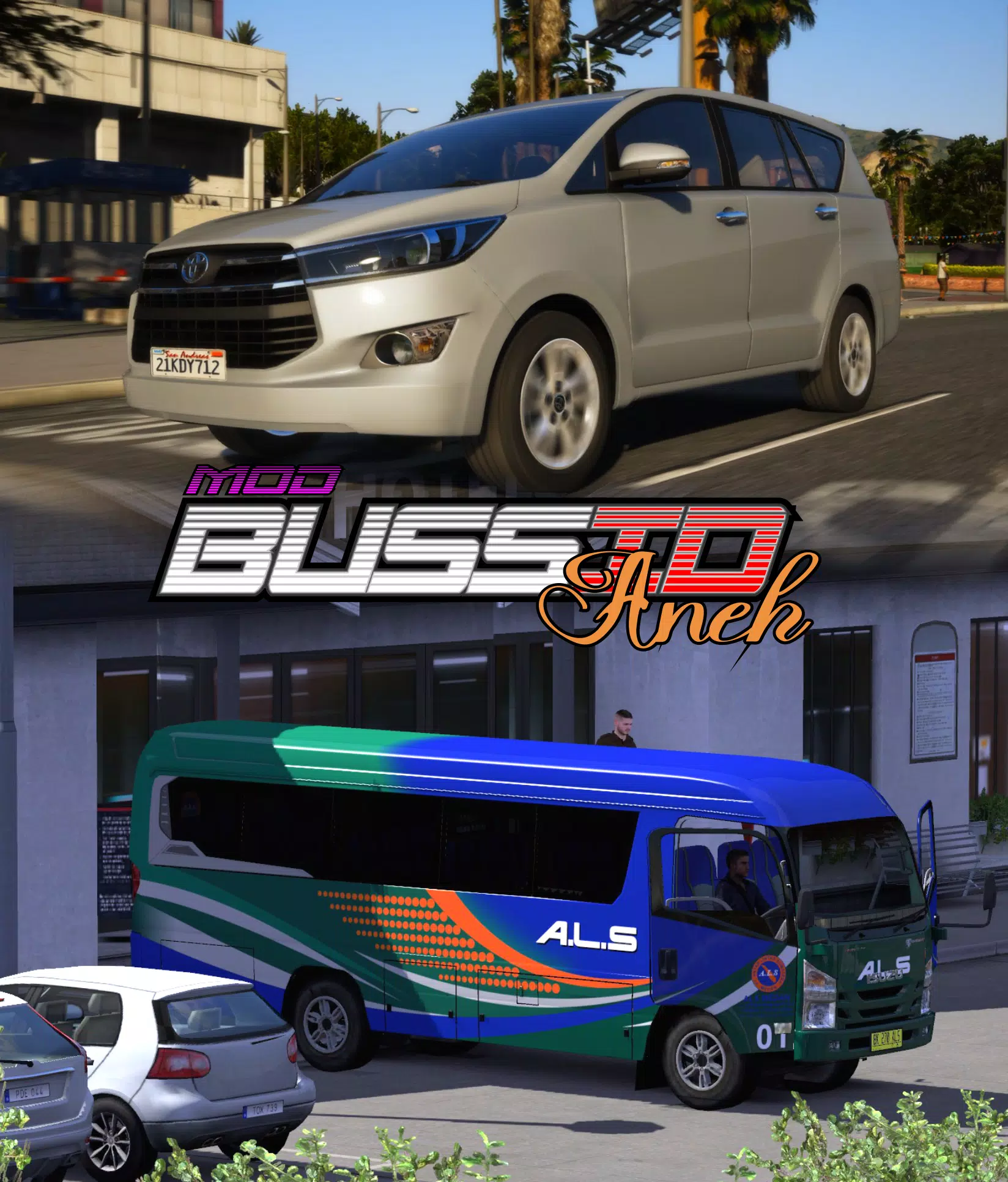 Mod Aneh Bussid スクリーンショット 0