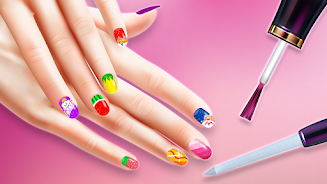 Nail Salon: Girls Game Ảnh chụp màn hình 0