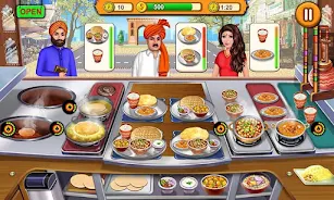 Indian Kitchen Cooking Games Скриншот 2