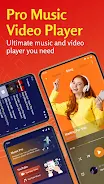 Music Player - Video Player Captura de pantalla 0