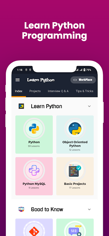 Learn Python Offline :PyBook 螢幕截圖 2