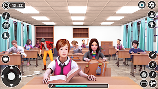 High School Life: School Games スクリーンショット 2