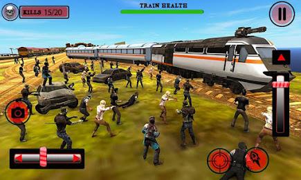 US Army Train Zombie Shooting Captura de tela 2