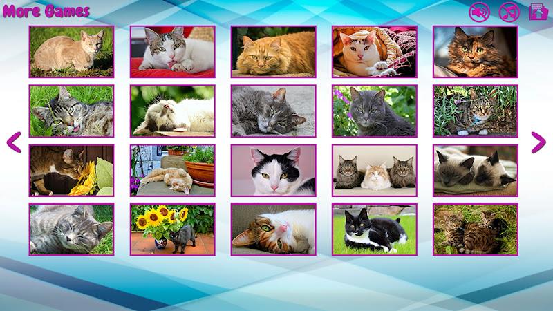 Big puzzles with cats ภาพหน้าจอ 1