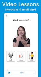 Sign Language ASL Pocket Sign स्क्रीनशॉट 1