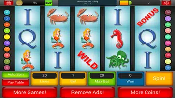 Slots Riches Mermaid Princess Tangkapan skrin 2