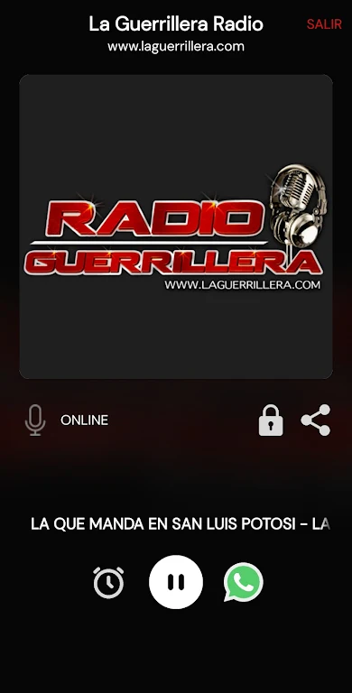La Guerrillera Radio Tangkapan skrin 1