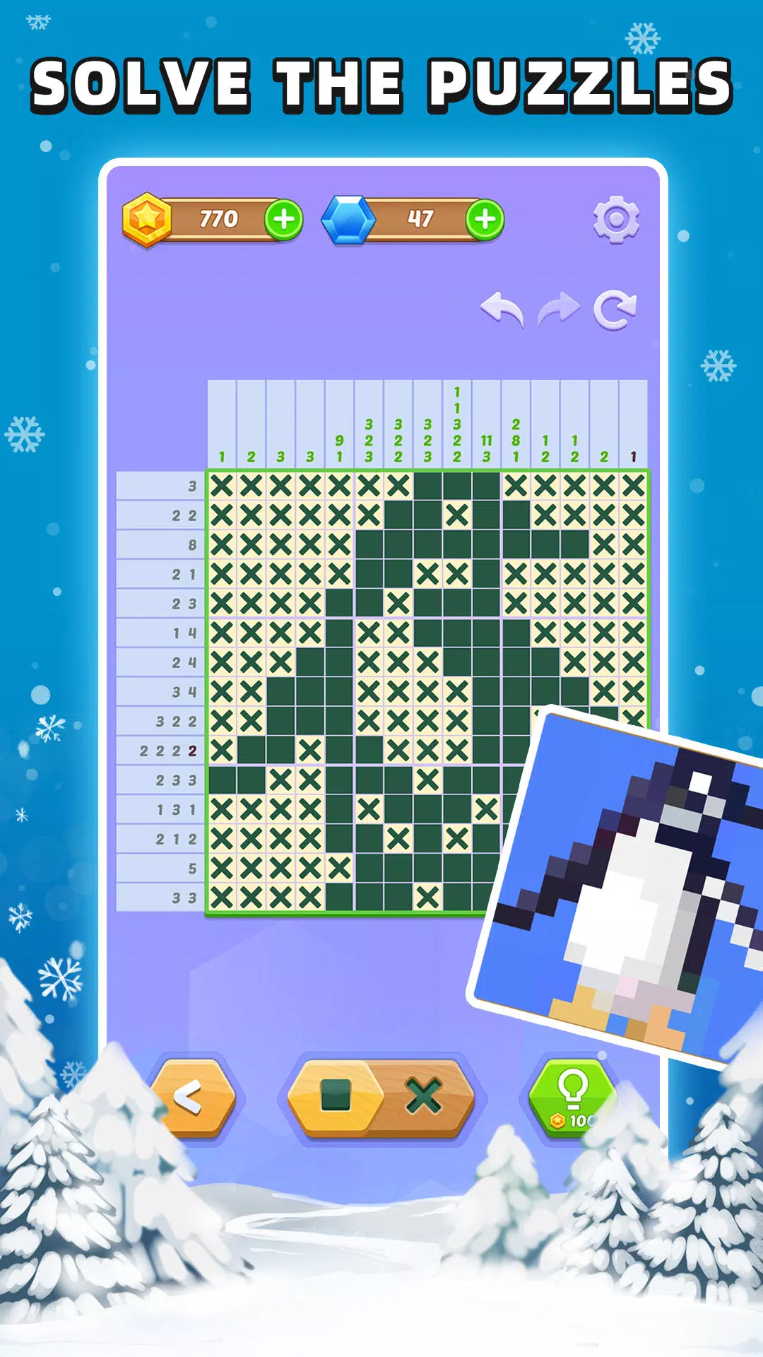 Nonogram Jigsaw - Color Pixel Screenshot 2