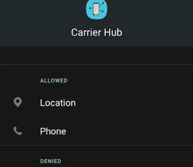 Carrier Hub Zrzut ekranu 2