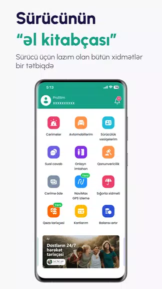 SMSRadar.az DYP AYNA cərimələr Schermafbeelding 0