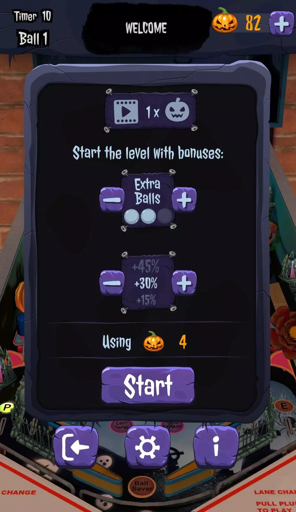 Halloween Pinball Captura de pantalla 3