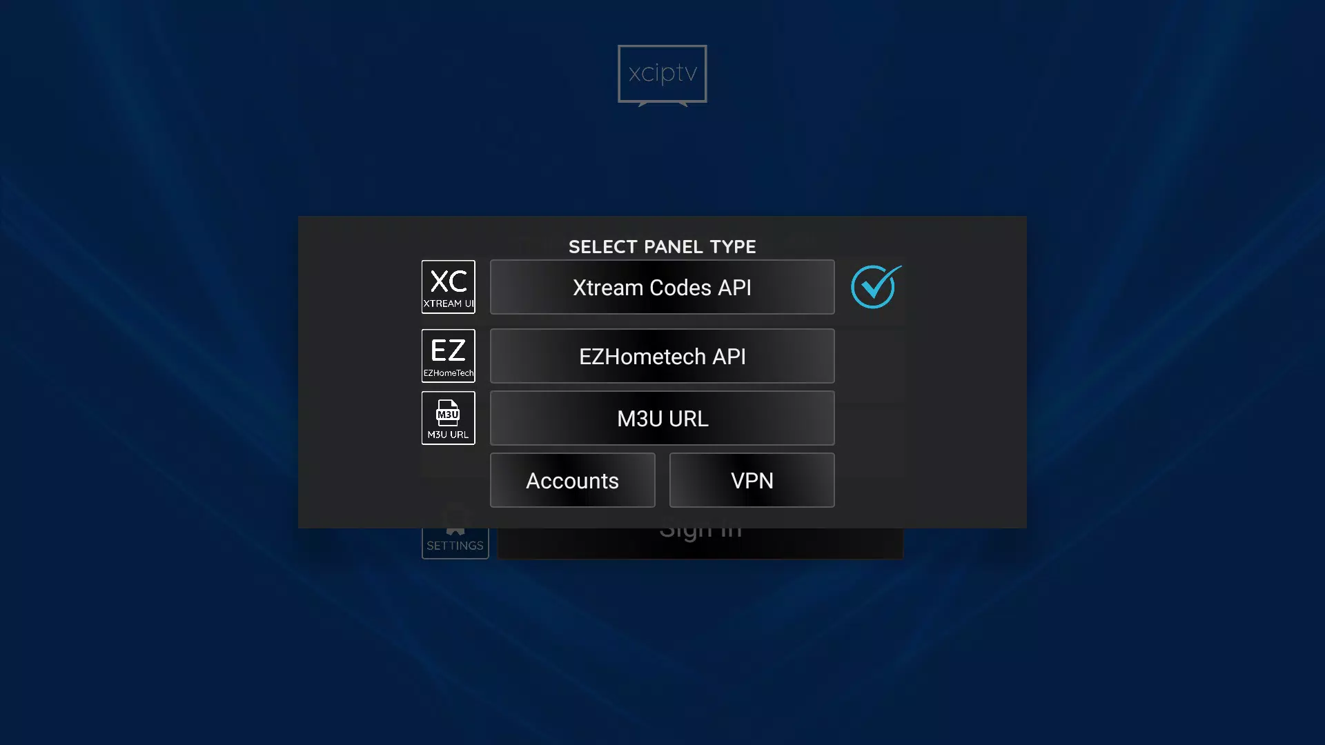 XCIPTV PLAYER スクリーンショット 3