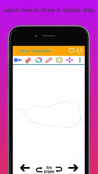 How to Draw Real Vegetables应用截图第0张