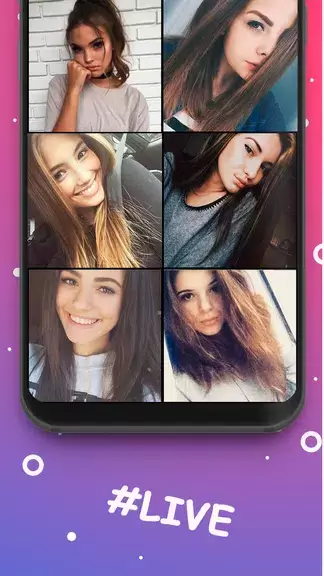 Live ladies video call app Captura de tela 1