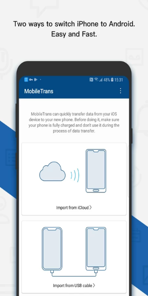 Mobile Trans Tangkapan skrin 1