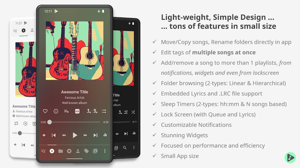 Musicolet Music Player Mod স্ক্রিনশট 0