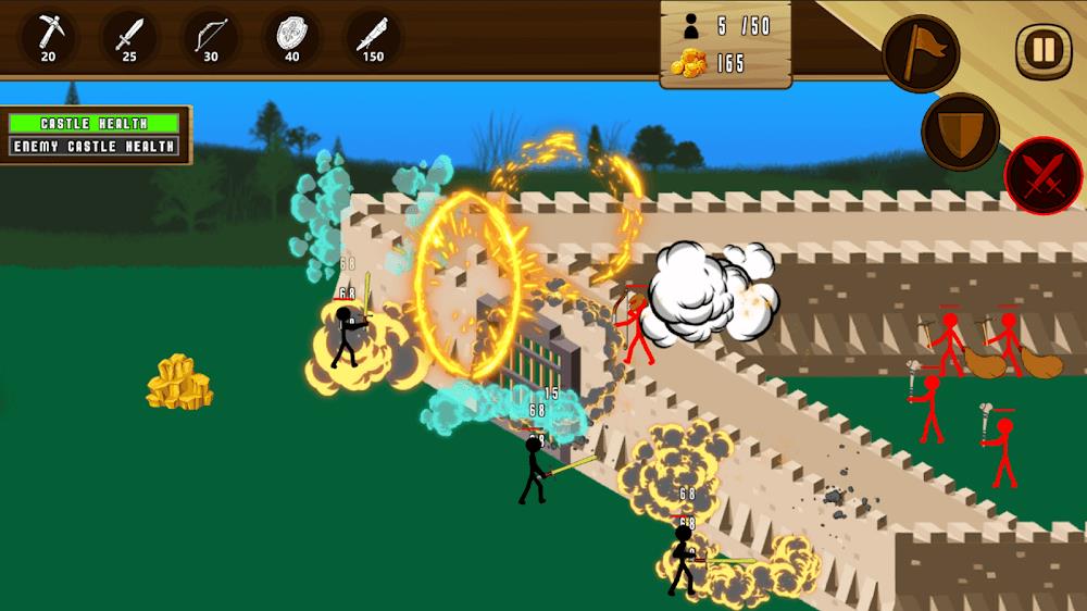 Stickman Age: Stick War Battle 螢幕截圖 3