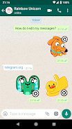 Animals Stickers WAStickerApps Tangkapan skrin 3