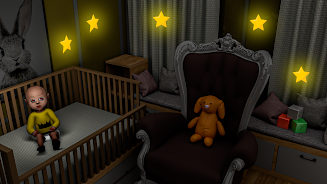 Scary Baby Pink Horror Game 3D Captura de pantalla 1