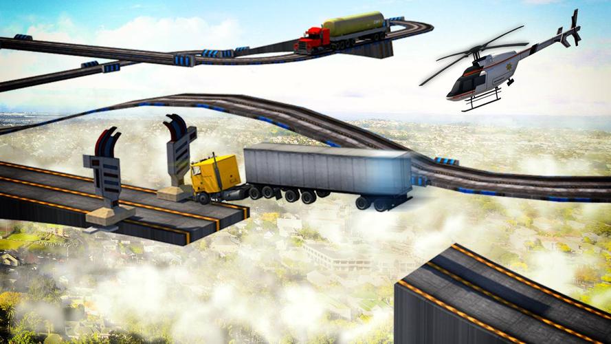 Impossible 18 Wheeler Truck Dr 스크린샷 3