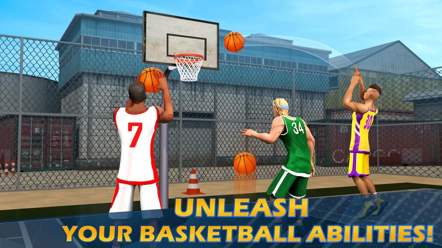 Dunk Smash: Basketball Games Captura de tela 2