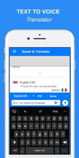 Falar e traduzir idiomas Captura de tela 3