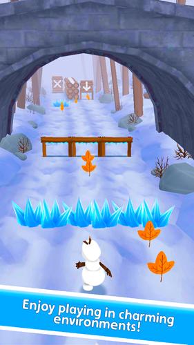 Snowman Rush 螢幕截圖 0