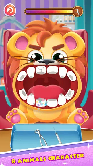 Doctor Dentist Game Captura de pantalla 2
