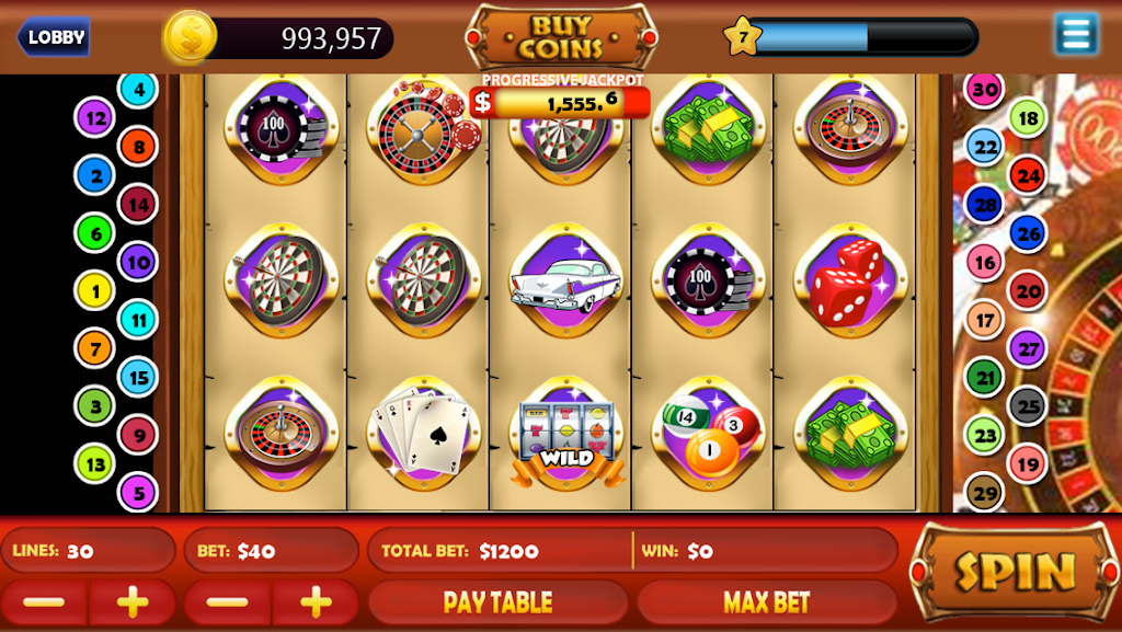 Vegas VIP Grand Slots Machines Schermafbeelding 0