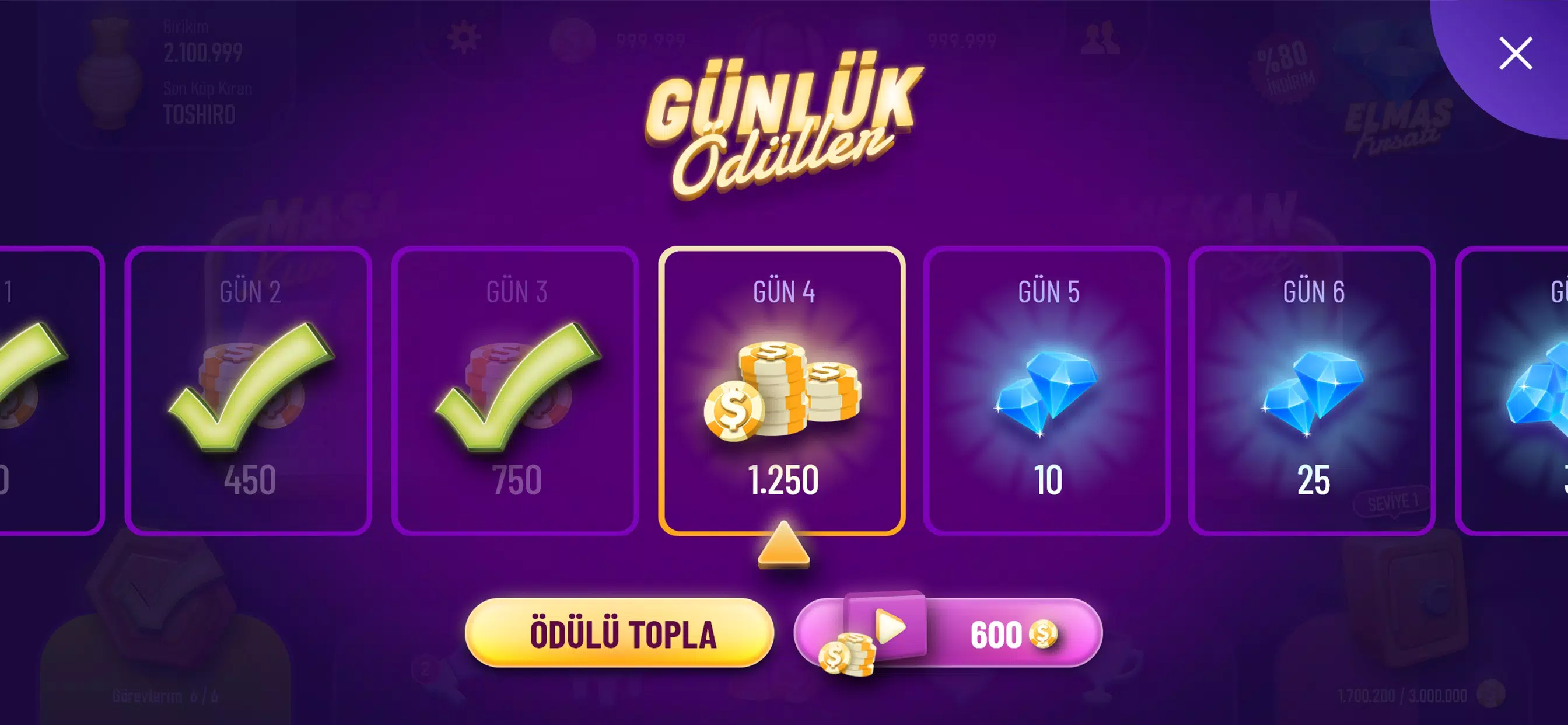 101 Okey Canlı Schermafbeelding 1