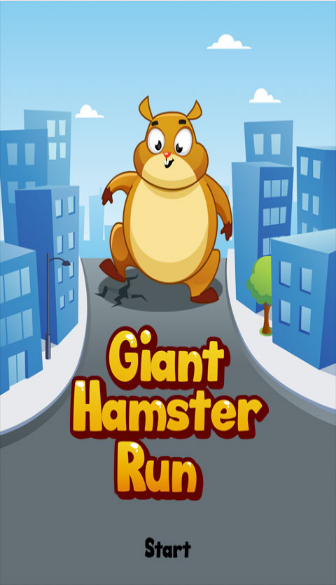 Giant Hamster Run 螢幕截圖 0