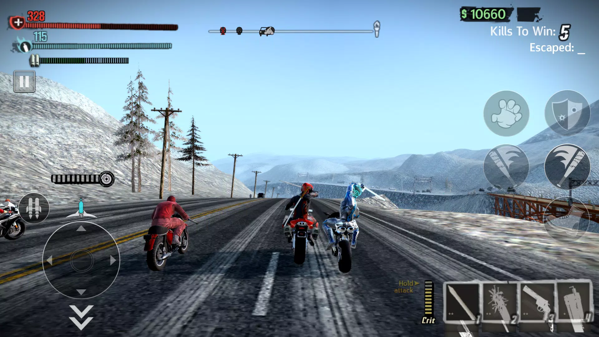 Road Redemption Mobile स्क्रीनशॉट 0