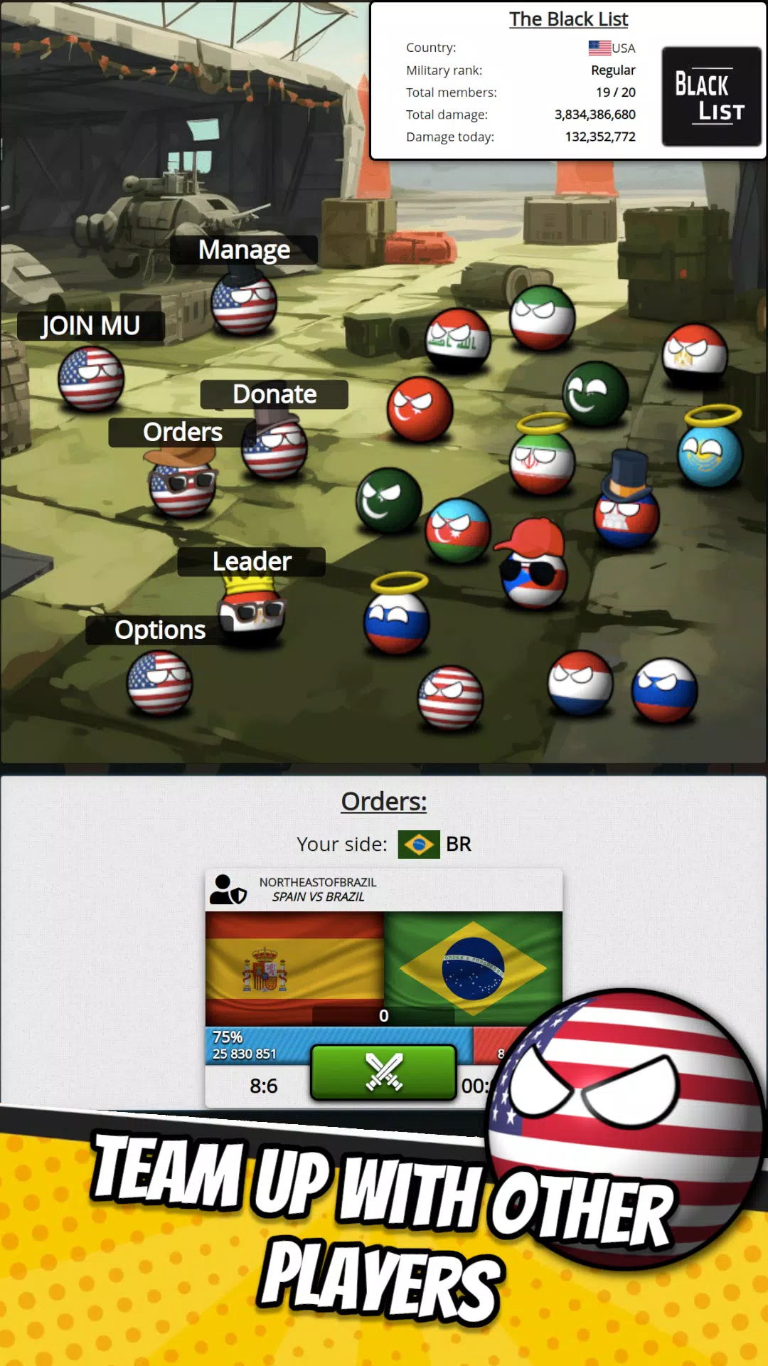 eSim Countryballs Country Game ภาพหน้าจอ 2