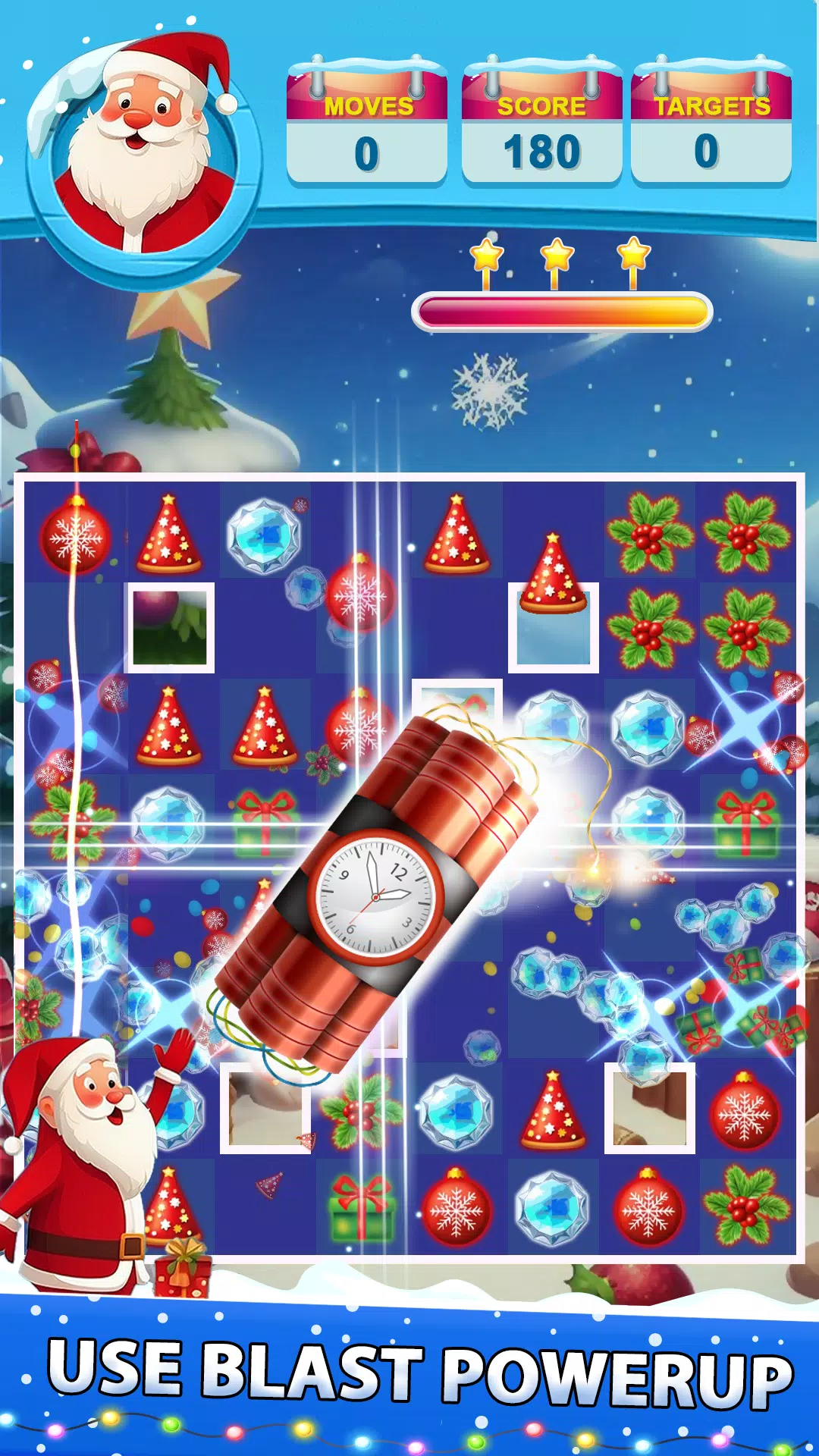 Santa Match Adventure Tangkapan skrin 1