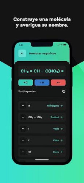 Quimify: Nomenclatura Química ဖန်သားပြင်ဓာတ်ပုံ 1